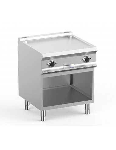 Fry top - elettrico - Piastra liscia - Potenza...