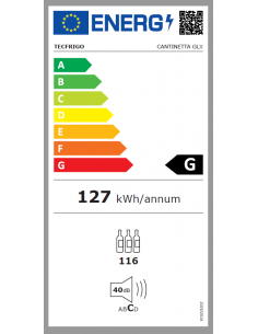 Espositore refrigerato per vini - Temperatura +6°+16°C -... 2