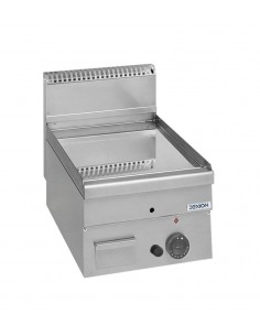 Fry top gas - Chrome smooth plate - Power burner kW 5.1 -...