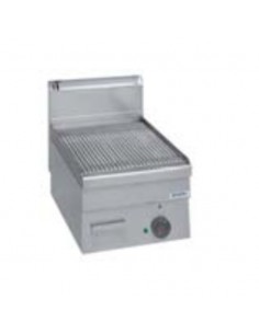 Fry top elettrico - Piastra rigata - Potenza resistenze...