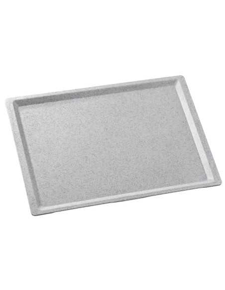 Vassoio in poliestere - Modello GLASS - GN 1/2 - N.40 pezzi - Dimensioni cm 26.5 x 32.5