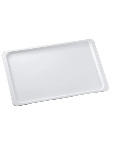 Polyester tray - Flat edge - GLASS model - GN - N.20 pieces - Dimensions 53 x 32.5 cm