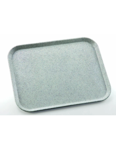 Polyester tray - Rectangular - Rounded corners - N.24 pieces - Dimensions 46 x 36 cm