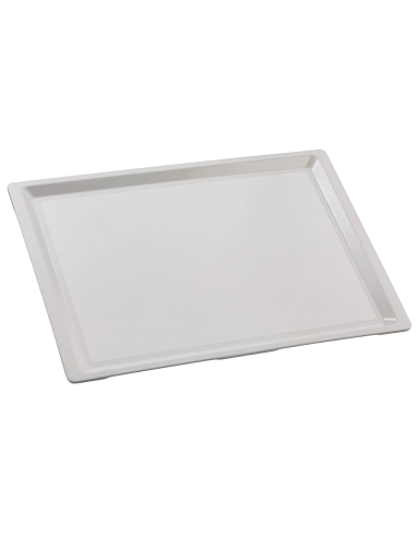 Polyester tray - Melamine coating - GN 4/5 - N.20 pieces - Dimensions 42.5 x 32.5 cm