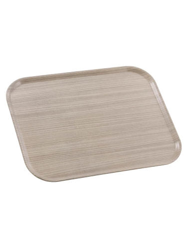 Polyester tray - Melamine coating - Rectangular - N.30 pieces - Dimensions 46 x 36 cm