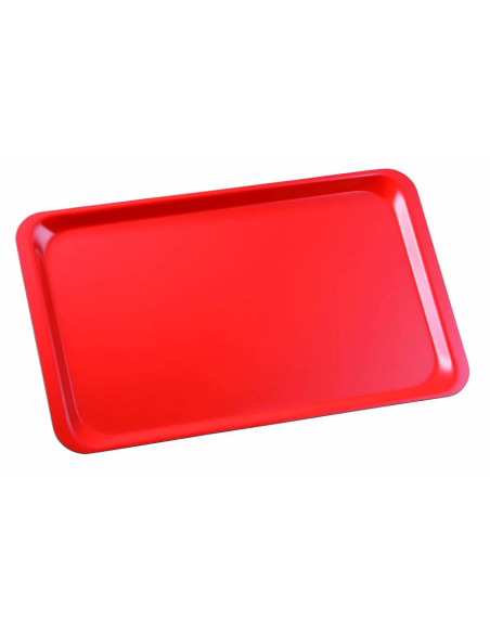 Plastic laminate tray - Rectangular - N. 36 pieces - Dimensions 44.3 x 32.2 cm