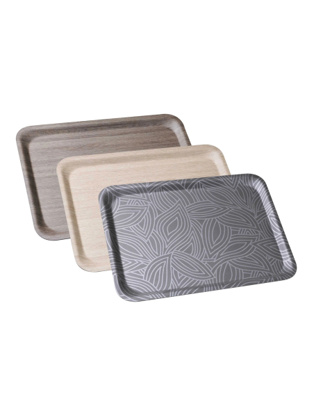 Vassoio in laminato plastico - Finitura opaca - GN - N. 36 pezzi - Dimensioni cm 53 x 32.5