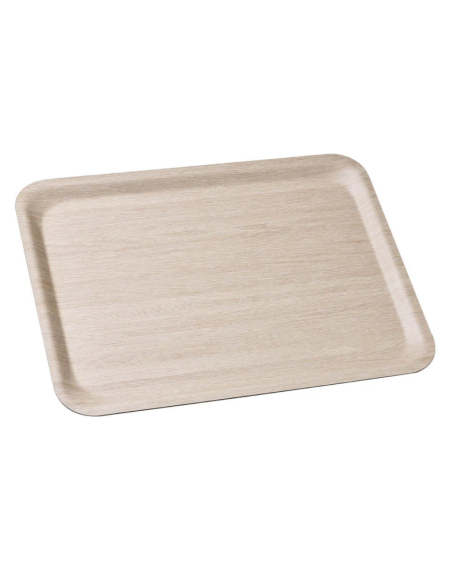 Vassoio in laminato plastico - Finitura opaca - Rettangolare - N. 36 pezzi - Dimensioni cm 46 x 36
