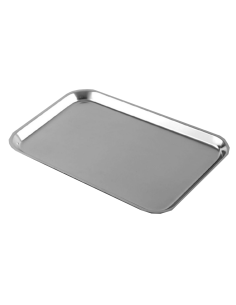 Vassoio - Acciaio inox - Rettangolare - Dimensioni cm...