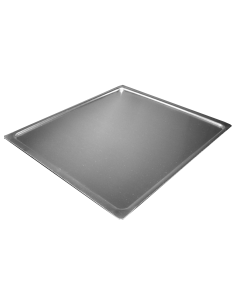Tray - Natural aluminum - Ideal for ovens - Dimensions 36...