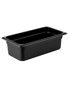Container for ice cream - Black polycarbonate -...