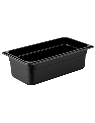 Container for ice cream - Black polycarbonate -...