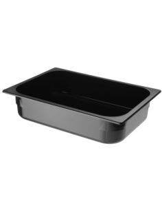 Container for ice cream - Black polycarbonate -...