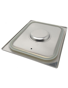 Coperchio - Acciaio inox AISI 304 - A tenuta - Dimensioni...