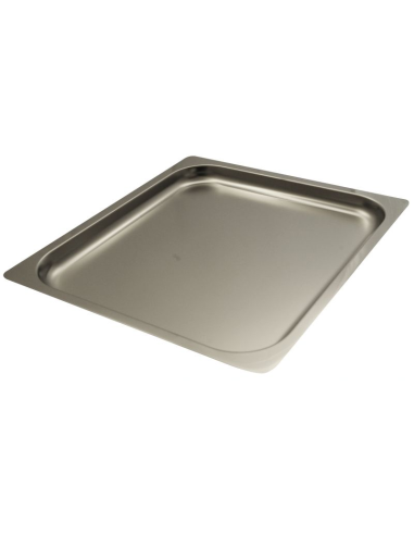 Bandeja - Borde plano - Acciaio inox AISI 304 -...