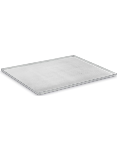 Perforated aluminum tray - Dimensions 60 x 80 x 2 h cm