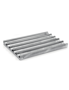 Bandeja de aluminio perforada - Con travesaño - 5 canales...