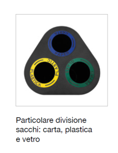 Pattumiera per la raccolta differenziata - Contenitore a... 2