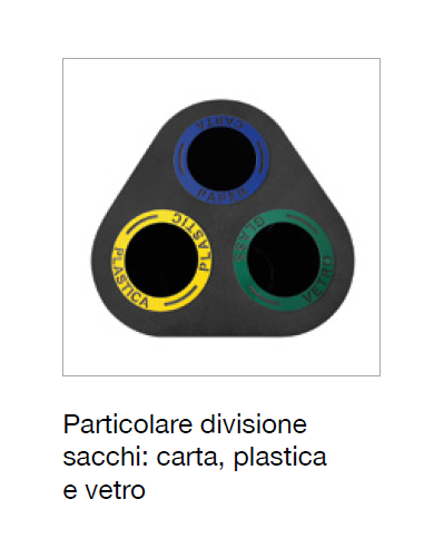 Papelera para recogida selectiva - Contenedor...