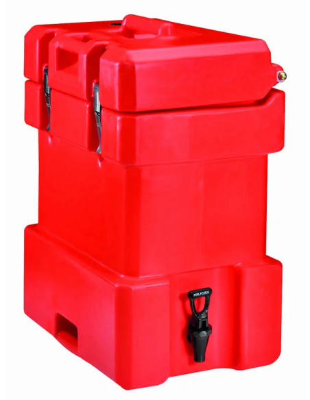 Isothermal container - For liquids - Capacity 25 l - Use from –30°C to +85°C - cm 31 x 45.5 x 58.8 h
