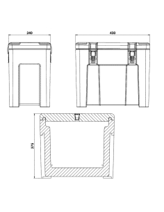 Recipiente isotérmico - Para líquidos - Capacidad 13 lt -... 2