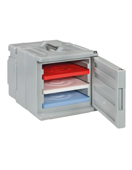 Isothermal container - For food - GN 1/6 trays - Use from 30° C to +100 °C - cm 25 x 26 x 26.6 h