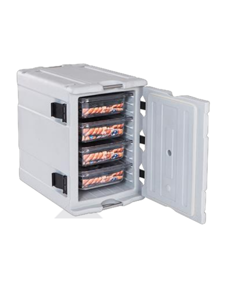 Contenitore isotermico - Per alimenti - Capacità 90 lt - Utilizzo da -30° C a +100 °C - cm 44 x 66.5 x 65 h