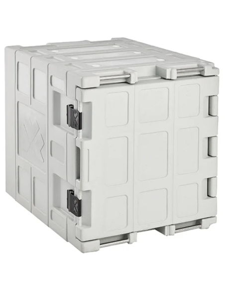 Isothermal container - For food - Capacity 140 l - Use from -30° C to +100 °C - cm 62 x82 x 71 h