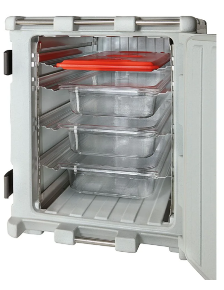 Contenedor isotérmico - Para alimentos - Capacidad 148 lt - Uso de -30° C a +100 °C - cm 57 x79 x69 h
