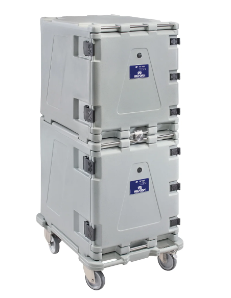 Contenitore isotermico - Per alimenti - Capacità 148 lt - Utilizzo da -30° C a +100 °C - cm 57 x79 x69 h