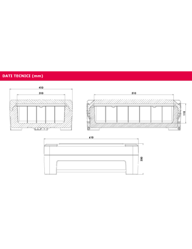 Contenitore isotermico - Per alimenti -...