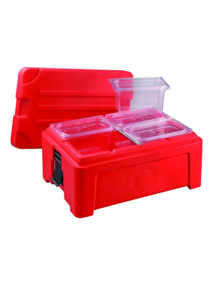Contenitore isotermico - Per alimenti - Capacità 31 litri - Utilizzo da -30° C a +100 °C - cm 41 x 61 x 30 h