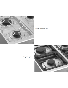 Cucina a gas su armadio aperto - 6 fuochi - Potenza... 2