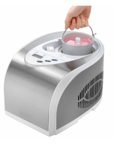 Máquina de helados - Capacidad 1.4 lt - Tiempo...