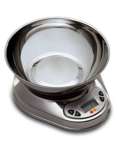 Electronic scale - Capacity 5 kg - division 1 g. - Top Ø...