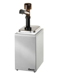 Dispensador de salsas - Con bomba - Individual -...