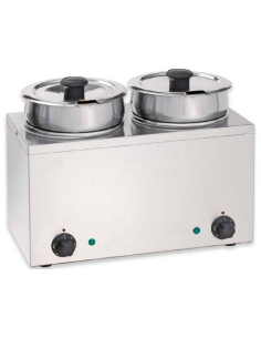 Bain-marie for chocolate - Electric - Capacity 3.5 l x 2...