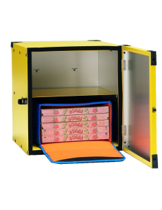 Caja rígida para pizza - No aislante - Estante central 2...