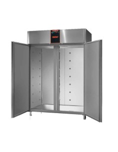 Armadio frigorifero - Acciaio inox - 2 porte - Temp.... 2