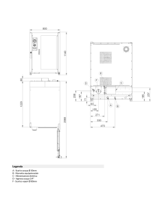 Convection and steam oven - Electric - Manual - Capacity... 2