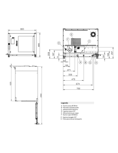 Convection and steam oven - Electric - Touch screen -... 2