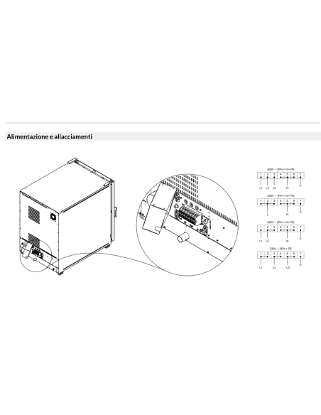 Convection and steam oven - Electric - Manual - Capacity n.10 x 40x60/66x46 cm - 80 x 115 x 112h cm