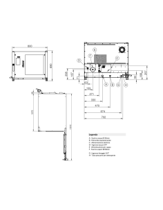 Horno de convección y vapor - Eléctrico - Pantalla táctil... 2