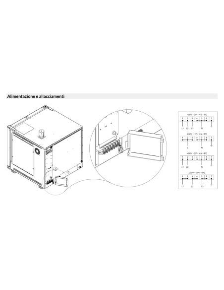 Horno de convección y vapor - A gas - Pantalla táctil - N.4 x cm 40 x 60/46x66 - cm 85 x 93 x 78 h