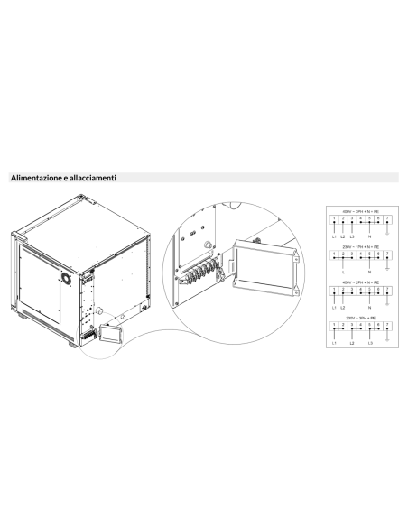 Forno a convenzione e vapore - Elettrico - Digitale - Teglie n.12 x GN 1/1 o n.6 x GN 2/1 - cm 92 x 92 x 83 h