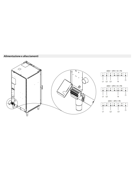Convection and steam oven - Electric - Digital - N.20 GN 1/1 - Can be used with GN2/3 and GN1/2 trays - 85 x 96.5 x 186 h cm