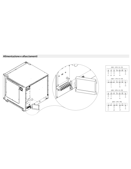 Convection and steam oven - Electric - Digital - N.10 GN 1/1 - Usable with GN2/3 and GN1/2 - cm 71.5 x 80 x 100h