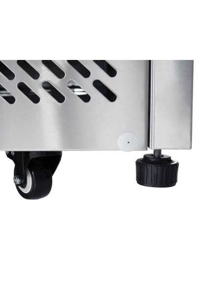 Banco pizza da 3 porte - cm 136.5 x 70 x 95 h