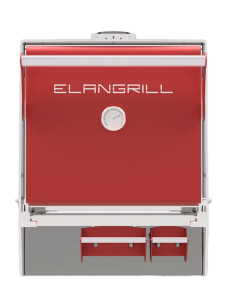 Horno de carbón - Acero inoxidable - 2 parrillas...