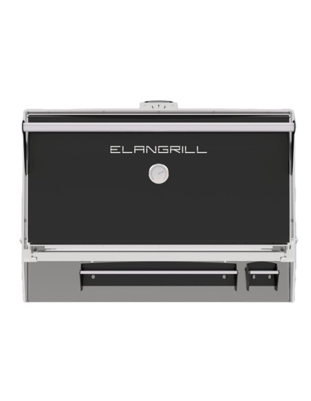 Forno a carbonella - Struttura in acciaio inox - 2 griglie INOX regolabili - cm 90 x 72.3 x 79.1 h